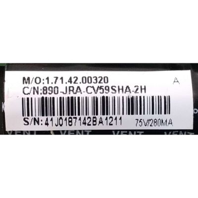 MAIN FUENTE / NUMERO DE PARTE 41J0187 / CV59SH-A32 / T1401-62 / 890-JRA-CV59SHA-2H / 1.71.42.00320 / PANEL ST3151A05-5 - Imagen 2